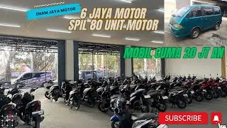 READY RATUSAN UNIT ❗️JUAL BELI MOTOR BEKAS KOTA MALANG 6 JAYA MOTOR ❗️