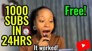 How I Got 1K Subscribers Using This FREE App! (2025 New Strategy)