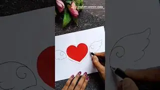 Love card / Handmade anniversary gift idea / #craft #love #diy #gifts #handmade #viral #shorts #art