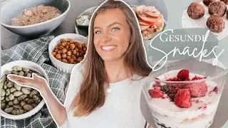 5 Anti Hei&szlig;hunger Snacks - Gesund Naschen 🙌🏼