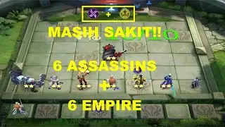 COMBO 6 ASSASSINS + 6 EMPIRE | MOBILE LEGENDS BANG BANG