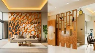 Living Room Partition Wall Interior |Room Divider Interior Design|Privacy Screen Wall Room Separator