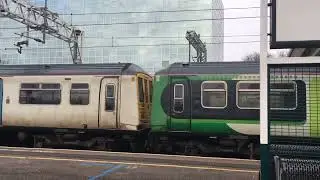 Trains at Milton Keynes Central January 2022