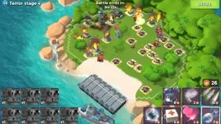 海島奇兵 Boom Beach Level 47 (39) Terror Stage 4/7 Scorchers