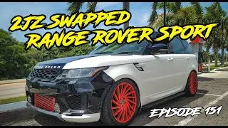 2JZ Swapped Range Rover Sport / Walk Thru of ATL Automotive Bodyworks- SKVNK LIFESTYLE EPISODE 151