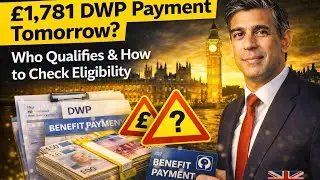 &pound;1,781 DWP Payment Tomorrow? 💷 Who Could Get It (UK Benefits Update).