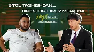 Stol tashishdan... direktorgacha! Ro'ziboyev Javohir MFaktor ijrochi direktori