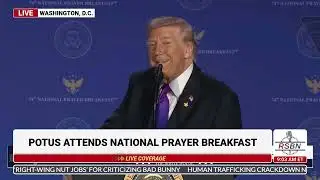 FULL SPEECH: President Trump Speaks at The National Prayer Breakfast - 02/05/26