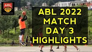 3X3 ALMORA BASKETBALL LEAGUE 2022 | MATCHDAY 3 HIGHLIGHTS | Video 03
