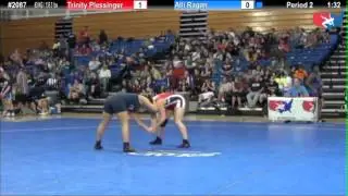 WM 63 KG - RD3 - Trinity Plessinger (Sunkist) vs. Alli Ragan (NYAC)