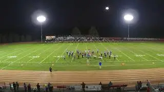 The Open Door Christian Schools Patriot Marching Band at the Firelands HS Parade of Bands, 10/8/22