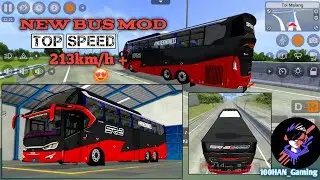 New Bus Mod 👀 || SR2 Xhd prime Download link🖇|| @100HAN_Gaming #bussimulatorindonesia