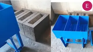 MOLDE TRILLIZO PARA TABICON 15X12X24/ TRIPLE MOLD FOR BRICK 15X12X24/ MOLDE TRIPLO PARA TIJOLO