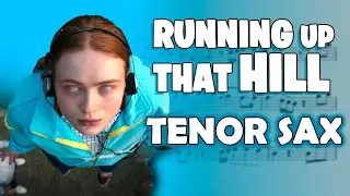 RUNNING UP that HILL - TENOR SAXOPHONE SHEET MUSIC (from STRANGER THINGS) | ASM