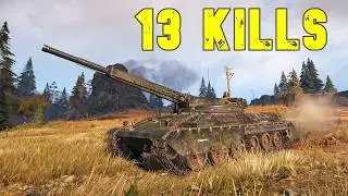 Ares 90 : 13 Kills - World of Tanks.