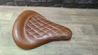 Customized Harley Style Diamond Seat 148 for Royal Enfield | Call Us : 7291892778 | #Saumyacustoms