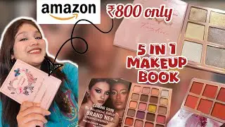 Most viral 5-in-1 makeup palate book ❤️ honest review!! Is it worth buying ?? 
