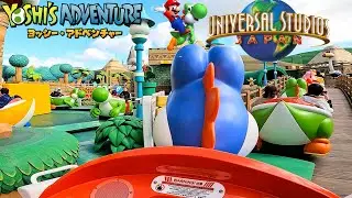 UNIVERSAL STUDIOS JAPAN: YOSHI’S ADVENTURE FULL RIDE EXPERIENCE!