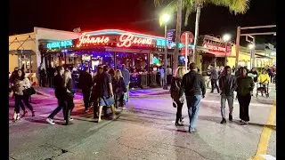 Atlantic Ave, Delray Beach, South Florida on a Harley