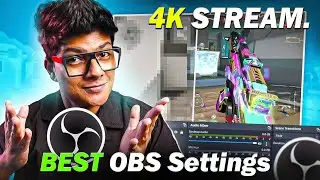 How to Stream in 4k with OBS (No 4k Monitor Needed) - 2025