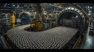 How ball bearing are actually made | From raw material to Shiny balls bearing | Factory flow