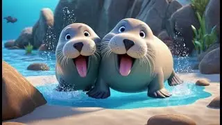 Sleepy Walrus Missed the Splash | Nursery Rhymes for Kids & Baby Songs