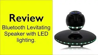 Review Bluetooth Levitating Speaker, Magnetic Floating Speaker