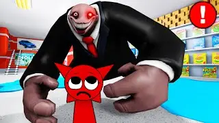 Sprunki Mroona Escape Mr Yummy Supermarket Obby in ROBLOX | Incredibox Sprunki