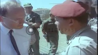 Major General Nguyen Khanh, General William C Westmoreland and McGeorge Bundy in ...HD Stock Footage
