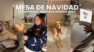 Preparo mi mesa de Navidad🎄| @abrildeversier