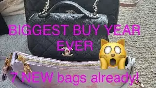 New Bag Purchases of 2022 so far! OMG 7 bags already!?