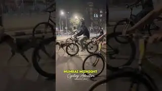 Mumbai Midnight Cycling Ride | Explore the City That Never Sleeps | Weekend Adventure 2025