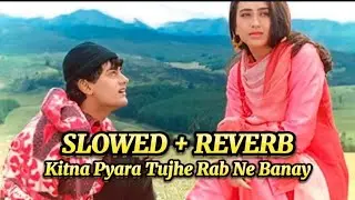 SLOWED + REVERB !! Kitna Pyara Tujhe Rab Ne Banaya !! Raja Hindustani
