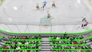 Puck Chop Pass for One-Timer