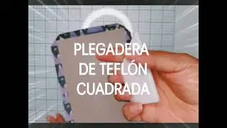 10190002 &ndash; Plegadera de Tefl&oacute;n Cuadrada - KDG SCRAP