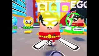 How I went super speed in  super hero race clicker (Roblox)