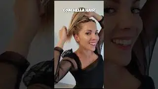 FESTIVAL SPACE BUNS 🎵 #hairstyle #hairtutorial #hairtok #braids #spacebuns #updo #spacebuns #hair