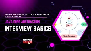 Day 26 | Java OOPs Abstraction Explained | English Speaking Practice