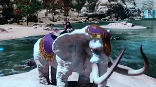 Beast tribe Ananta in Final Fantasy XIV (FF14)  Marid Mount 🐘