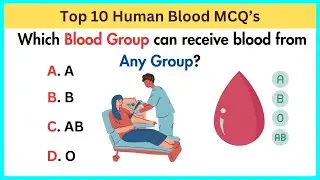 Ultimate Blood Group Quiz | Test Your Knowledge with 10 Simple MCQs #BloodGroupQuiz #