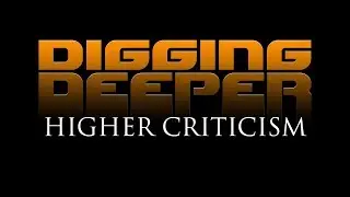 OT410 - Lesson 13: Redaction Criticism