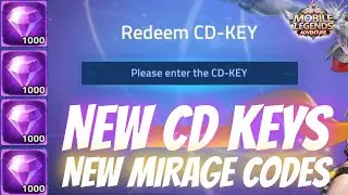 NEW CD KEYS + NEW Mirage Codes | Mobile Legends Adventure 2022