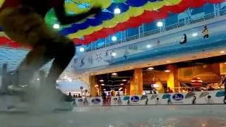 ice skating at lulu mall Cochin  Sebastian Abraham Jithin