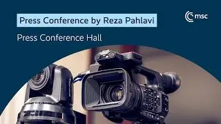 Press Conference by Reza Pahlavi at #MSC2026