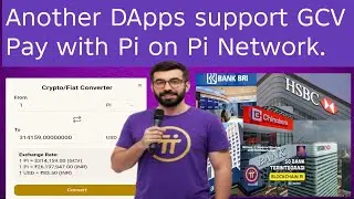 ХОРОШИЕ НОВОСТИ Еще одно DApps поддерживает GCV &laquo;Оплата с помощью Pi в сети Pi&raquo;.