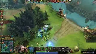 Whitemon beautiful mid gank with centaur creep