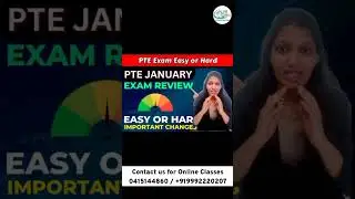 PTE Exam Easy or Hard? 🤔 | January PTE Exam Review 2026