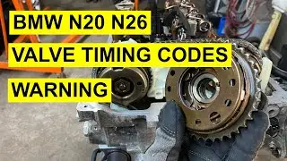 How To Avoid Valve Timing Codes When Installing Timing Chain On BMW N20, N26