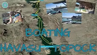 Boating: LAKE HAVASU  - TOPOCK GORGE Colorado River (70 MILE ROUNDTRIP) #boating #adventure