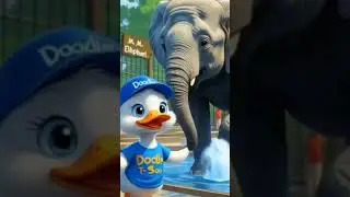 Doodle's Zoo Day#storytime#cartoons#duck#animals#fun#elephantencounters#cheerful#visit#animation
